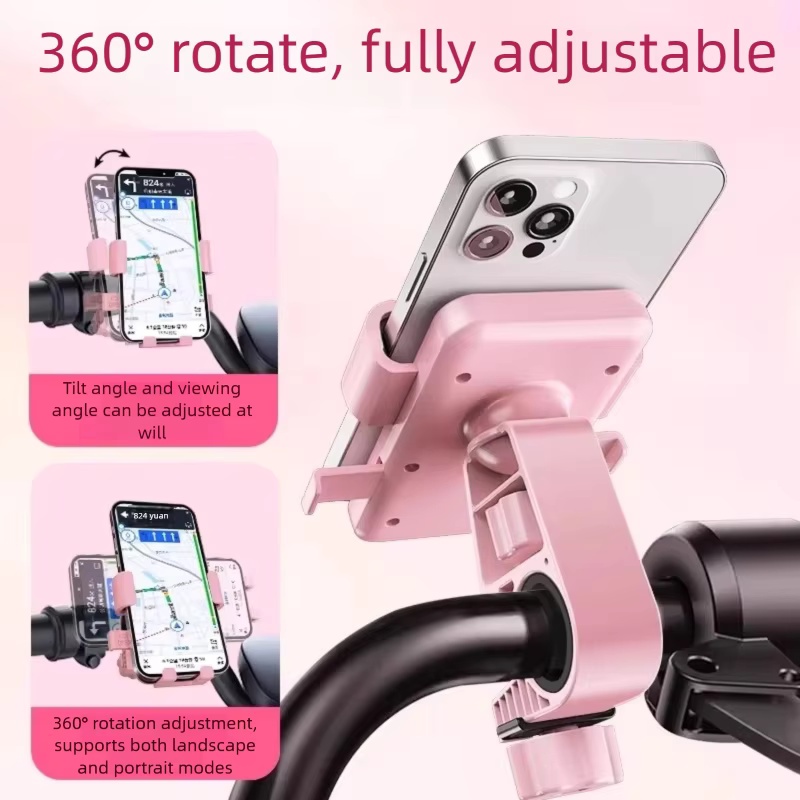 Phone Holder - Motorcycle Phone Holder Shockproof Navigation Rack