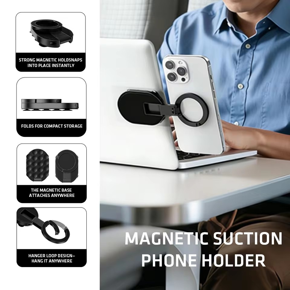 Phone Holder - MA39 Magnetic Foldable Phone Stand Universal