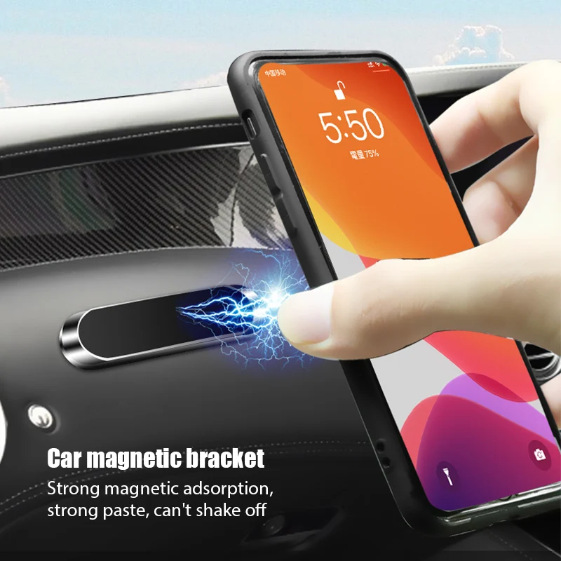 Phone Holder - Magnetic Car Phone Holder Rotatable Mini