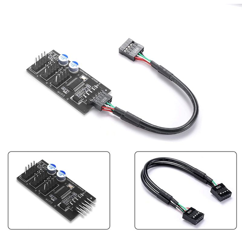 ABQX 9Pin USB Hub Connector US - đánh giá và giá Usb Hub