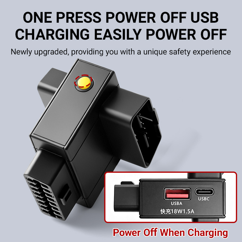 OBD2 Splitter Adapter 1 To 2 w - đánh giá và giá Usb Charger