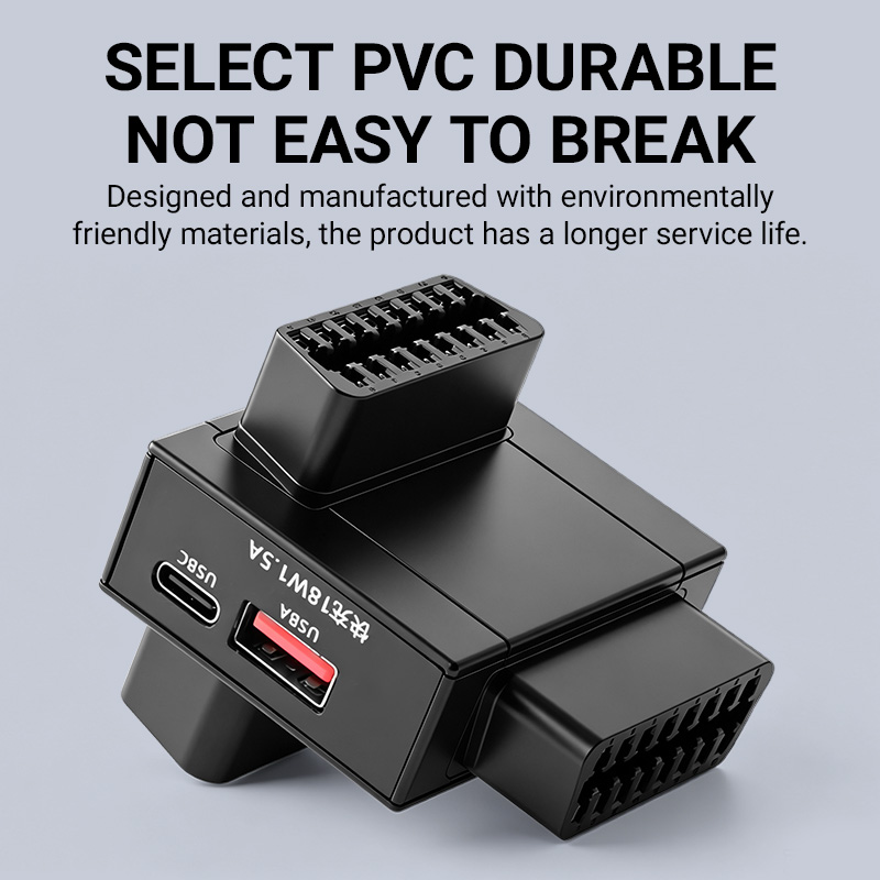 OBD2 Splitter Adapter 1 To 2 w - đánh giá và giá Usb Charger