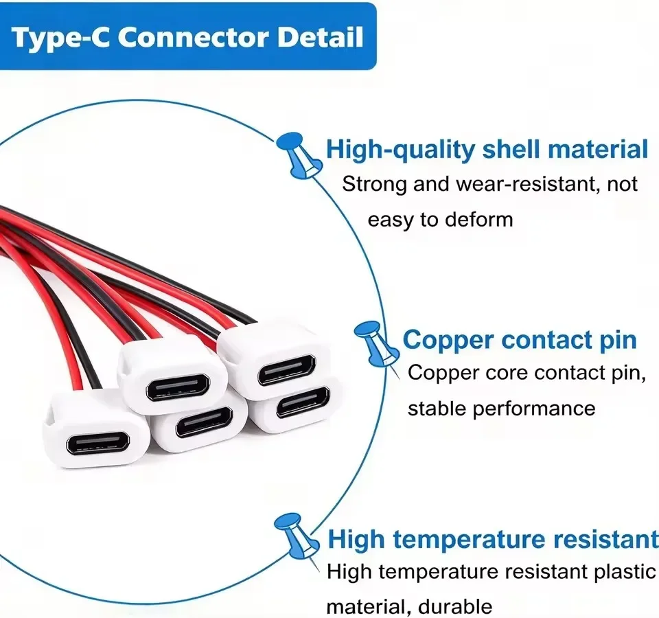 2P Type-C Female 2Pin USB Conn - đánh giá và giá Usb Hub