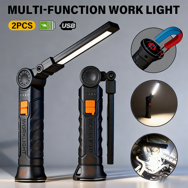 Portable COB LED Flashlight US - đánh giá và giá Power Bank