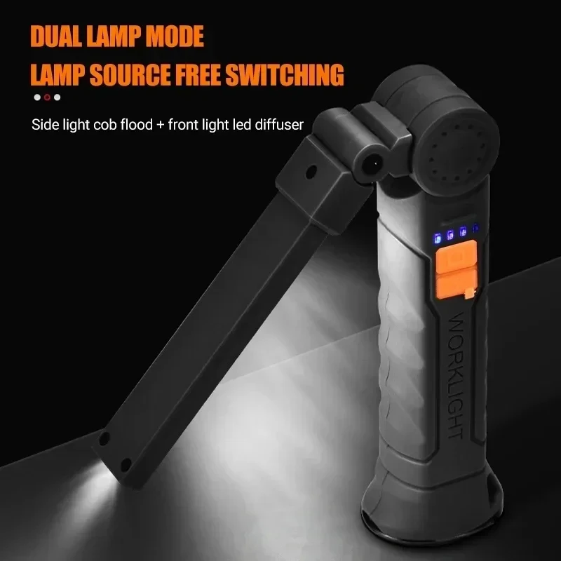 Portable COB LED Flashlight US - đánh giá và giá Power Bank