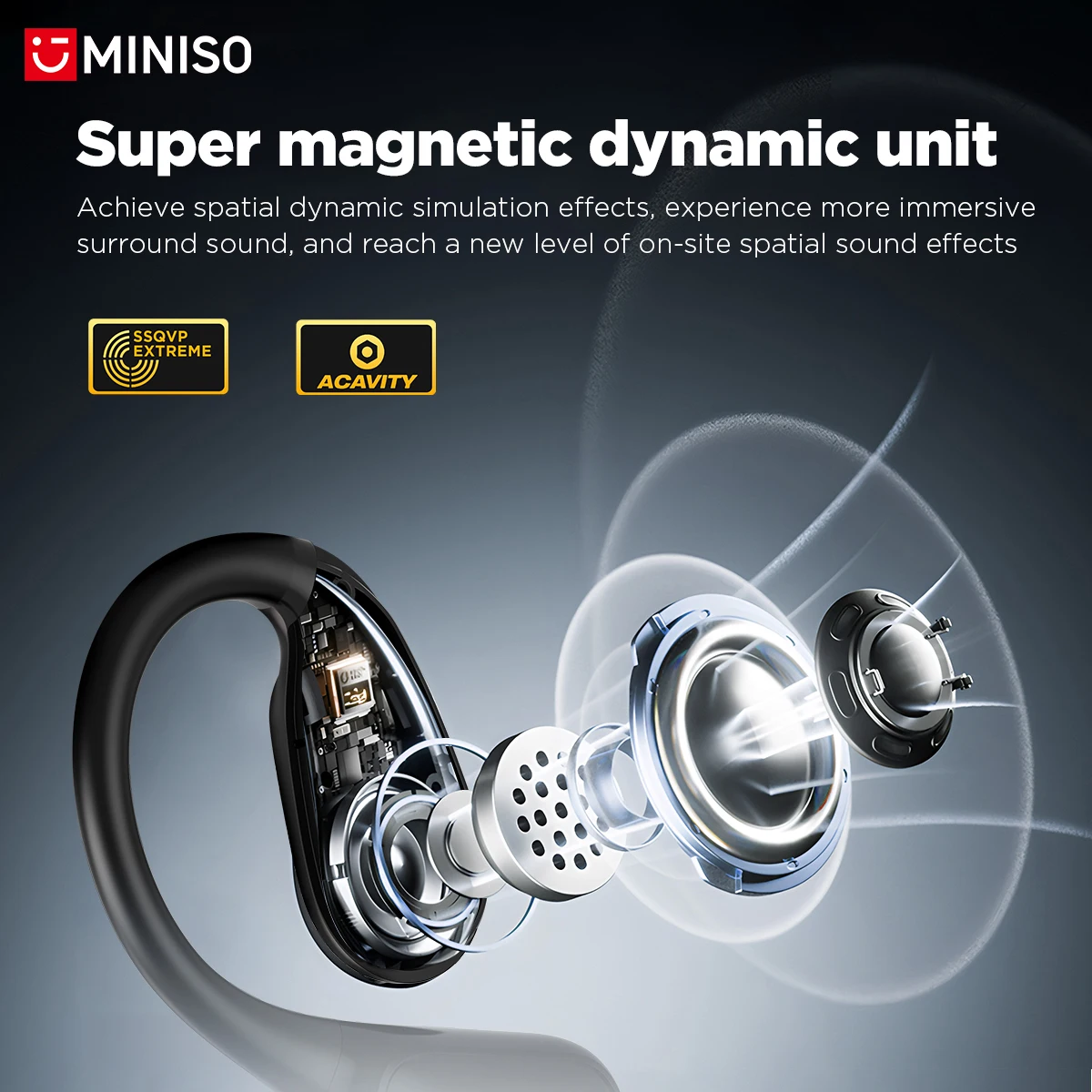 MINISO MS190 Real Time AI Voic - đánh giá và giá Headphones Wireless