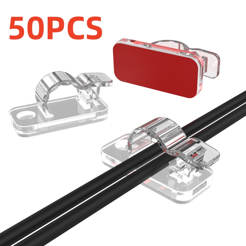 10/50PCS Cable Organizer Clips - đánh giá và giá Usb Charger