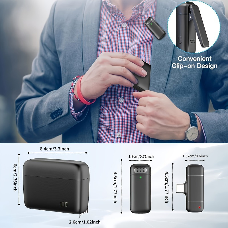 Wireless Lavalier Microphone w - đánh giá và giá Usb Charger