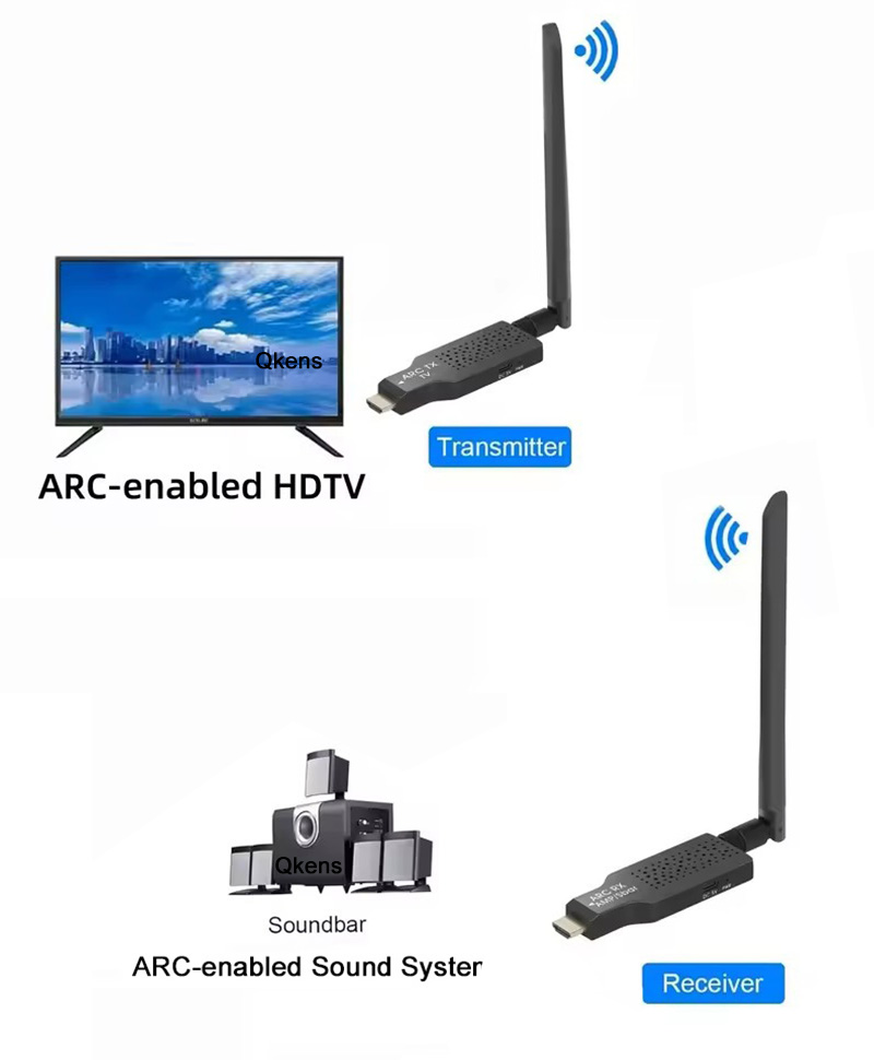 50M Wireless ARC Audio Transmi - đánh giá và giá Hdmi Adapter
