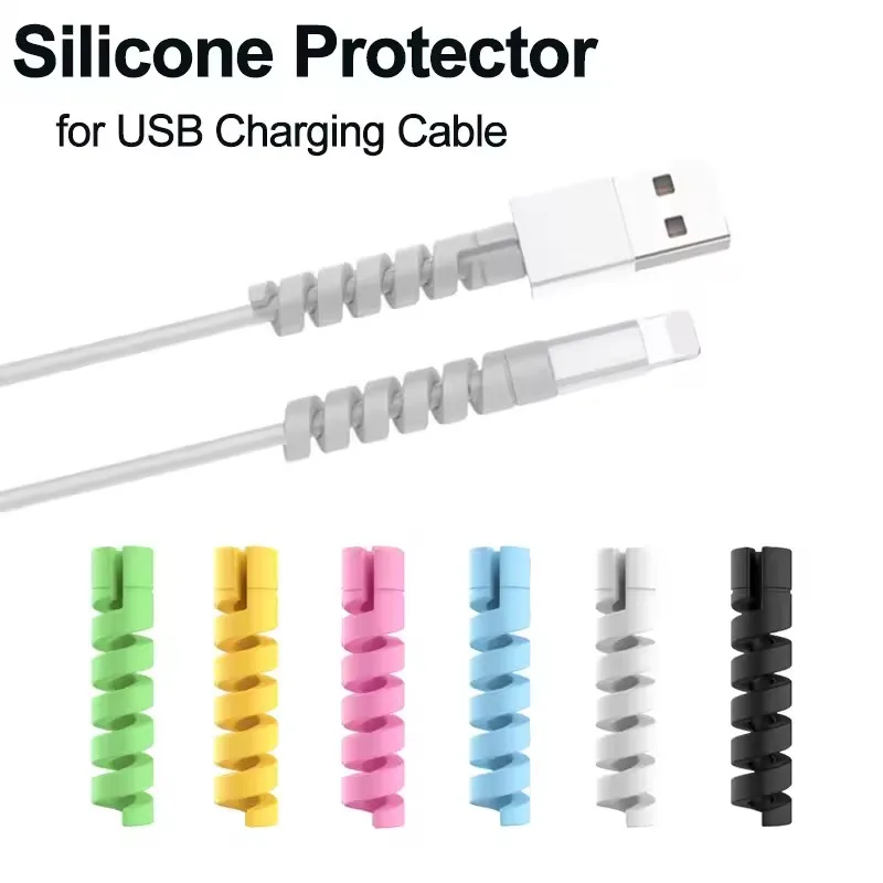 20-1Pcs Cables Protector Flexi - đánh giá và giá Usb Charger