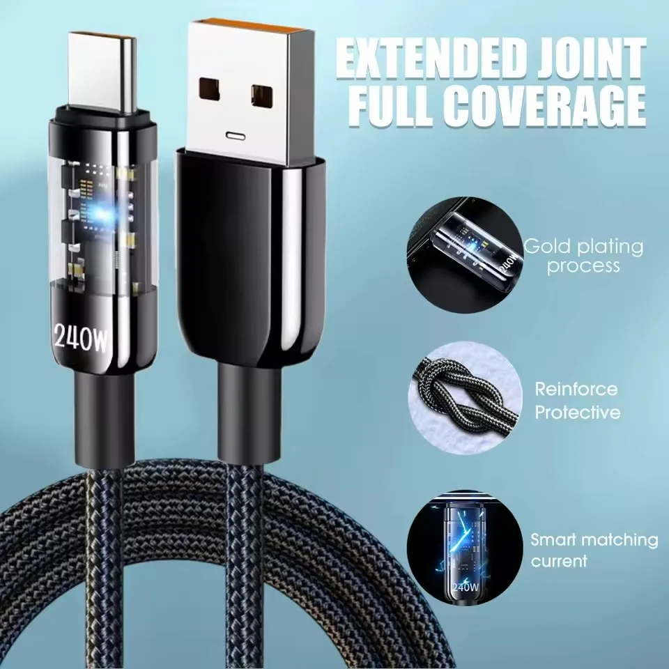 240W Nylon USB Type C Super Fa - đánh giá và giá Usb Charger