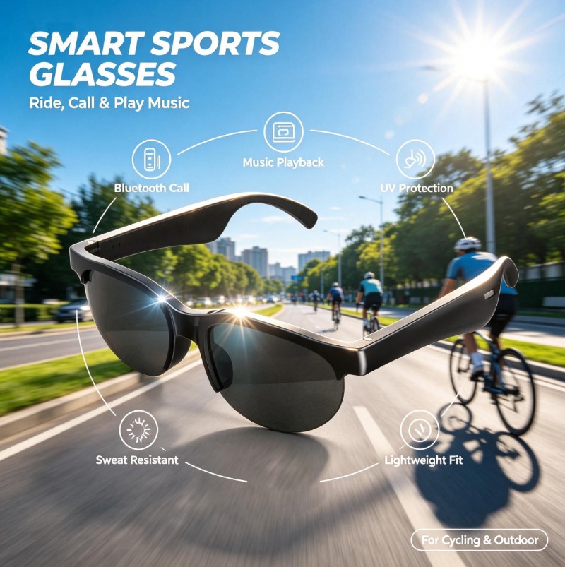 Smart Audio Sunglasses Bluetoo - đánh giá và giá Bluetooth Speaker