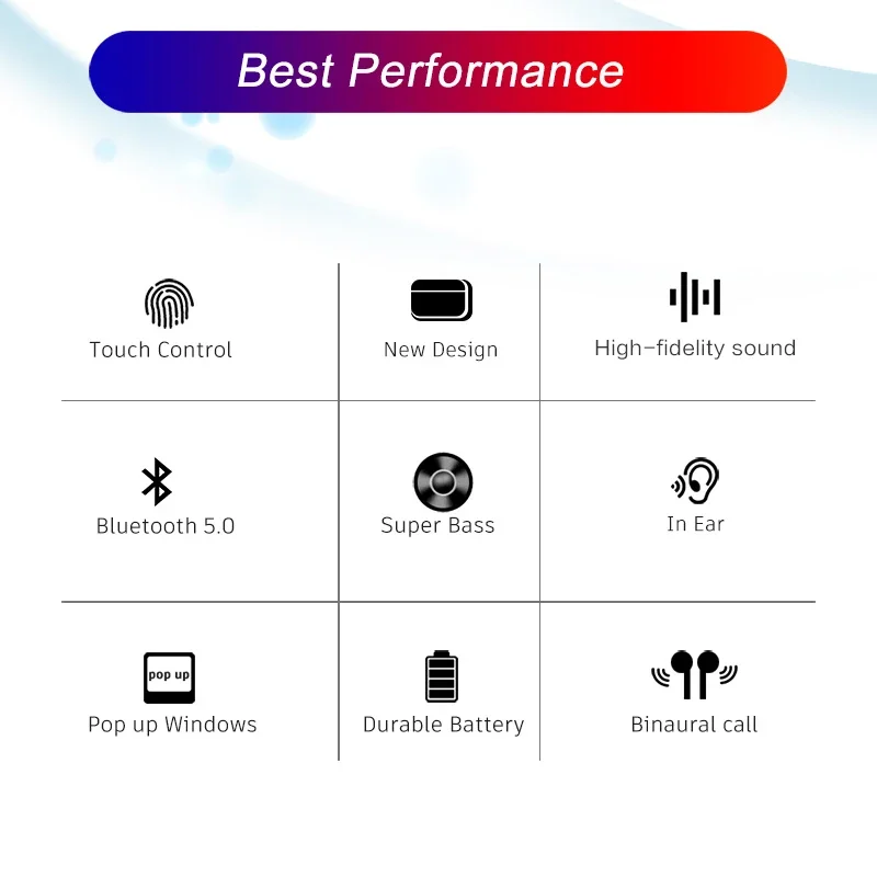 Bluetooth 5.3 New Air Por 5 Wi - đánh giá và giá Headphones Wireless